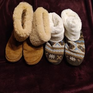 Bundle of fuzzy boots